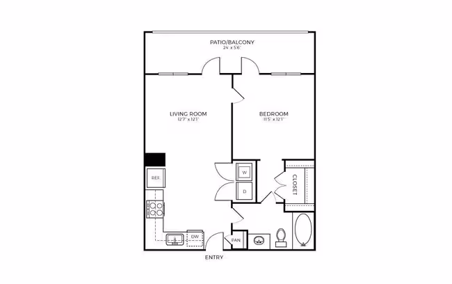Unit 1235 1235 floor plan